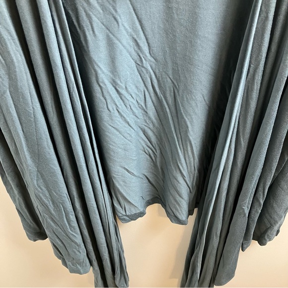 NWT Vertigo Paris Open Front Tie Front Cardigan in Blue Haze Medium/Large - Picture 3 of 9